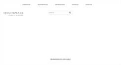 Desktop Screenshot of lisaodwyer.com